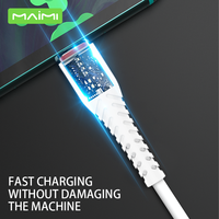 Maimi 5A USB 3 en 1 câble de charge multiple universel pour téléphone portable type-c cordon de micro chargeur câble de données de charge rapide