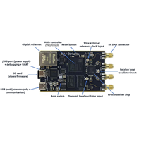 OpenSourceSDRLab 70MHz-6GHz Zynq7020+AD9363 Carte de développement radio logicielle définie par logiciel SDR Pluto SDR Kits MATLAB Carte de développement