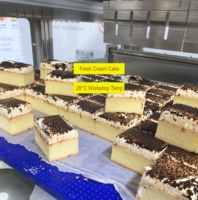 Coupe-gâteau industriel avec technologie de découpe ultrasonique des aliments, machine à découper les bases de gâteaux, prix