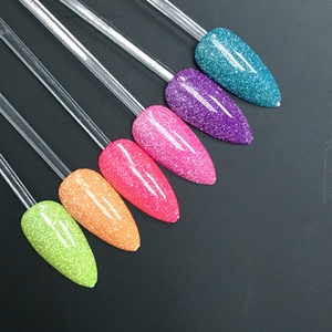 Gel reflectante fluorescente de neón para uñas, barniz de uñas de Disco, Uv, diamante, brillante, 1kg, OEM, muestra gratis - Product Image 3