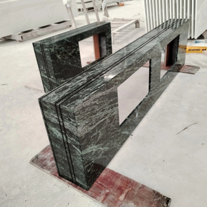 Phong cách hiện đại bàn đá cẩm thạch Đầu Bàn cà phê đánh bóng Countertop đa dạng cho các tùy biến cho biệt thự nền tường đá cẩm thạch - Product Image 1