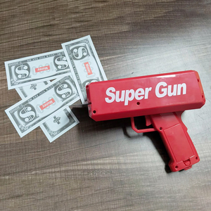 Pistolet à Billets Jouet Argent de Cinéma, Super Pistolet à <span class=keywords><strong>Dollars</strong></span> Américains et <span class=keywords><strong>Euros</strong></span> <span class=keywords><strong>en</strong></span> Papier, Faveurs de Fête pour le Nouvel An, Noël et le Nouvel An Chinois - Product Image 3