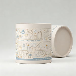 Custom Printed <b>Round</b> Paper Tube <b>Box</b> for Scented Candle Packaging Luxury Cardboard Cylinder Gift <b>Box</b> Custom Logo Manufacturer - Product Image 3