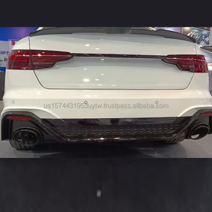 Kit de carrosserie de vente chaude pour 2020 2021 2022 2023 2024 AUDI A4 B9.5 modifié RS5 avec lèvre avant de calandre d'assemblage de pare-chocs avant - Product Image 4