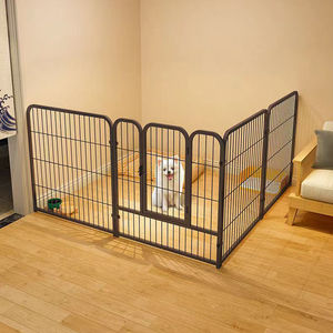 <span class=keywords><strong>Corgi</strong></span> orsacchiotto cani grande gabbia per cani custodia forte metallo per animali domestici cancelli e penne - Product Image 3