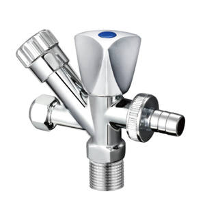 Grossista di Design moderno vendita calda in ottone + ceramica triangolo valvola ad angolo wc cucina accessori per il bagno - Product Image 3