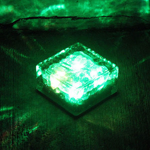 <strong>Solar</strong> Powered Outdoor Paver <strong>Brick</strong> <strong>Light</strong> for Landscape Lighting - Product Image 4