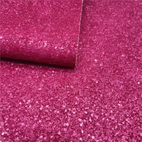 Cuir synthétique mat en vinyle pailleté épais pour nœuds et chaussures décoratifs de bricolage