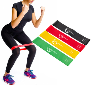 Zhensheng Nhà Sản Xuất Đạt Tập Thể Dục Cao Ban Nhạc Đàn Hồi Tùy Chỉnh Màu Sắc Đào Tạo Tập Thể Dục Kháng Vòng Ban Nhạc - Product Image 4