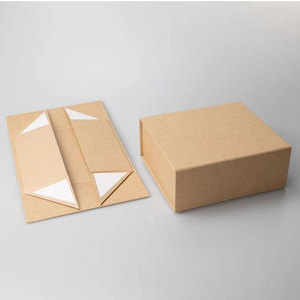 Boîte pliante Boîte <span class=keywords><strong>cadeau</strong></span> pliable magnétique en papier de luxe pour mariage personnalisé - Product Image 4