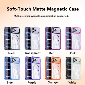 Coque de téléphone Laudtec transparente en TPU et PC avec coussin d'air pour iPhone 15 16 17 18 Pro Max, protection contre les chutes, coque arrière transparente - Product Image 2