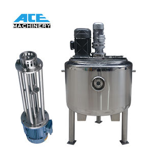 Tanque Mezclador Homogeneizador de Acero Inoxidable con Calentamiento Eléctrico a Vapor, 200L 500L 1000L 2000L, para Champú, Gel, Jabón y Detergente - Product Image 5