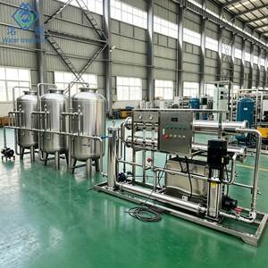 Station d'osmose inverse certifiée CE, installation de traitement de l'<span class=keywords><strong>eau</strong></span>, système de filtration d'<span class=keywords><strong>eau</strong></span> RO industriel 3000L/H pour l'<span class=keywords><strong>eau</strong></span> potable en bouteille - Product Image 2