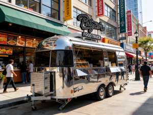 Nuovissimo Food Truck Personalizzabile con Attrezzatura da Cucina Completa per Avviare Rapidamente un'Attività di Ristorazione Mobile - Product Image 3