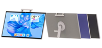 Moniteur mobile portable 27 pouces IPS 120Hz Type C Écran tactile mural Android 14 Affichage numérique intelligent interactif