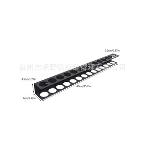 Wall Mounted Tool Storage <b>Rack</b> Rectangle Heavy Duty Powder Coated For Workshop Organization - Product Image 4