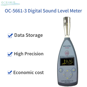 Sonmètre de niveau sonore de classe environnementale 1 OC-5661-3, 30-130 dB, avec garantie d'un an pour utilisation en véhicule - Product Image 3