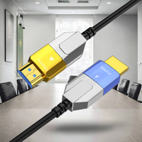Kabel serat optik hdmi 2.1 kecepatan tinggi, kabel serat optik hdmi 10m 8k6 0hz/4k 120hz untuk Hdtv