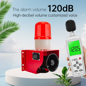 Chống trộm hệ thống báo động vườn cây ăn quả trang trại chống trộm báo động năng lượng mặt trời sạc giọng nói có thể được sửa đổi đối tượng chuyển động cảm biến báo động - Product Image 4