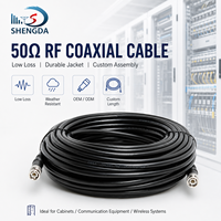 TNC mâle à TNC mâle câble en queue de cochon 50Ohm RG58 câble coaxial RF pour antenne de Navigation GPS antenne de sondage RTK système de micro sans fil