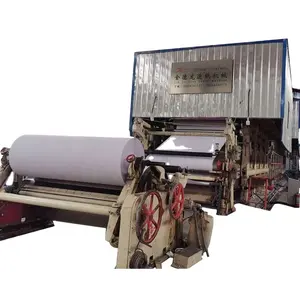 High Quality Cultural Paper Machine 1092mm Newsprint Writing Paper Production Line Factory Price