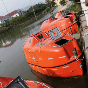 Bote Salvavidas Cerrado de Fibra de Vidrio para Emergencias Marítimas, Usado en Barcos - Product Image 3