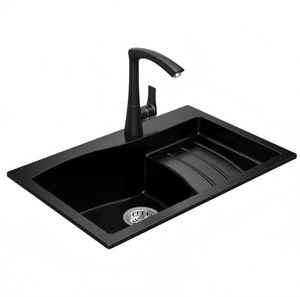 Lavelli da cucina in acrilico a doppia scanalatura bianca per uso domestico fatti a mano a basso prezzo - Product Image 3