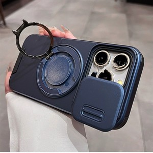 Capa Magnética de Luxo com Carregamento Sem Fio para <span class=keywords><strong>iPhone</strong></span> 18 17 16 15 14 13 <span class=keywords><strong>12</strong></span> 11 Pro Max com Proteção de Lente e Suporte - Product Image 5