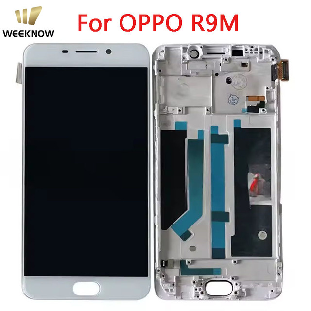 Wholesale TFT Quality for OPPO F1 Plus R9M mobile phone lcds Display Touch Screen with Frame Digitizer Assembly Replacement.