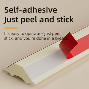 Moulures en <span class=keywords><strong>PVC</strong></span> les plus vendues pour les coins intérieurs du plafond, garniture en mousse de <span class=keywords><strong>PVC</strong></span> résistante à l'humidité pour la maison - Product Image 1