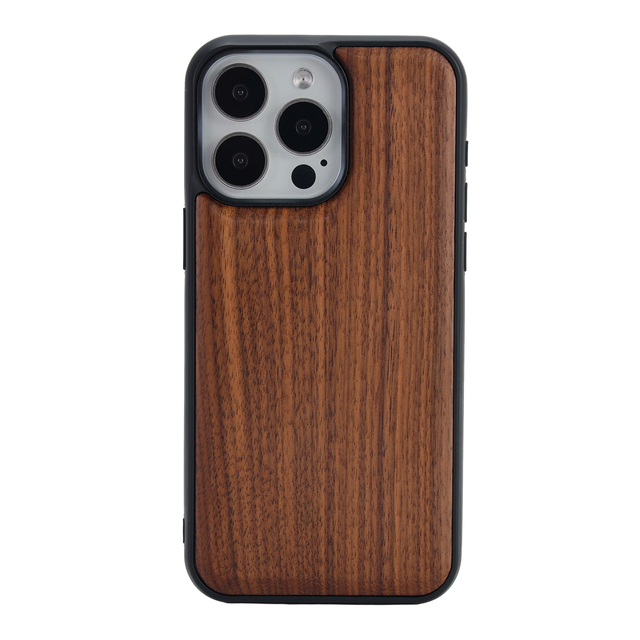 Walnut Cherry Bamboo Wood Phone Case Mobile Covers for IPhone 17 16 15 14 13 12 11 Pro Max 16 Plus