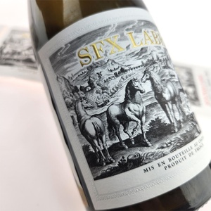 Hot Selling Customised <b>Red</b> Wine Bottle Labels Private PET Sticker Waterproof Adhesive Glossy Packaging for Beer Beverages - Product Image 6