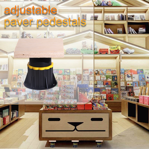 Pedestales de Soporte Ajustables de Plástico de Alto Rendimiento Sunsbuild para Cocina, Azotea, Terraza, Sistemas de Suelos Elevados para Exteriores - Product Image 5