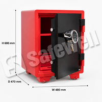 Caja Fuerte Ignífuga Digital Safewell OEM ODM, Caja de Seguridad Resistente al Fuego para Protección de Documentos en Papel y Objetos de Valor