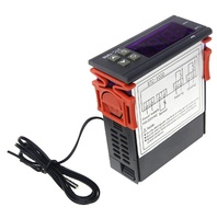 Contrôleur de température numérique LED, Thermostat, régulateur thermique, régulateur, relais, refroidissement de chaleur, STC-1000 AC110-220V, pièces