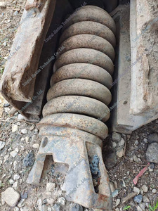 Pièces de train de roulement d'excavateur <span class=keywords><strong>Sk210</strong></span> <span class=keywords><strong>Sk210</strong></span>-8 tendeur avant et ajusteur de voie d'occasion - Product Image 5