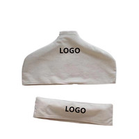 Housse de protection antidérapante pour cintre en coton à un seul niveau, personnalisable avec logo, écologique, Bestiform