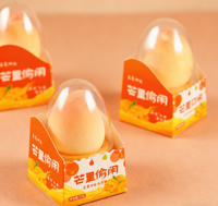 Crème glacée 3D multi-saveurs : délicieuse combinaison de saveurs fruitées pêche, citron, pomme, fraise, raisin
