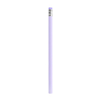 Crayons en bois de tilleul triangulaires couleur macaron, brillants, esthétiques, avec gomme, pour croquis et dessin HB