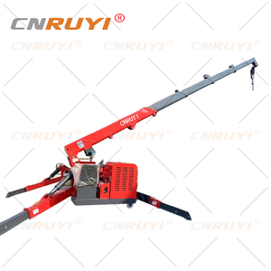 9.2 מ 'מיני עכביש זחילה מנוף הידראולי טלסקופי תקן 8ton קיבולת 8ton לבנייה פנימית/חיצונית - Product Image 1