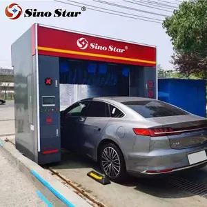 Sino Star carwash machine automatic rollover car wash for sale with Shampoo and wax function for Russia gas station