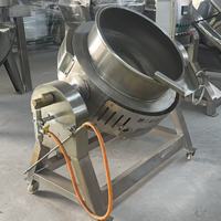 Chaudière à soupe industrielle inclinable à gaz, très vendue, pour la restauration à grande échelle