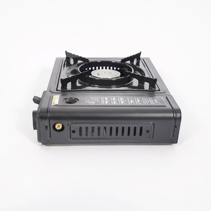 Hitree Xách Tay Butan Bếp <span class=keywords><strong>Gas</strong></span> Tự Động Một Mảnh Tất Cả Các Mùa Cắm Trại Ngoài Trời Thiết Bị Đánh Lửa Thiết Bị Cho Cuộc Phiêu Lưu Màu Đen - Product Image 1