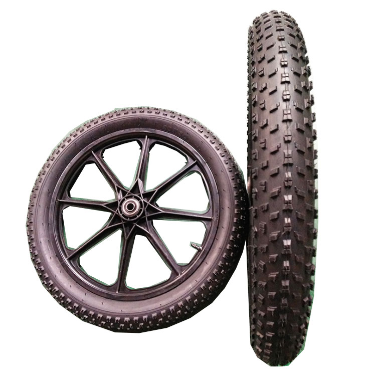 Дешевое 20-дюймовое пластиковое Надувное колесо для велосипеда