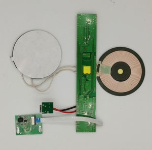 <span class=keywords><strong>Module</strong></span> de sac à main de charge sans fil émetteur de charge positif et négatif à double bobine avec batterie deux en un PCBA - Product Image 5