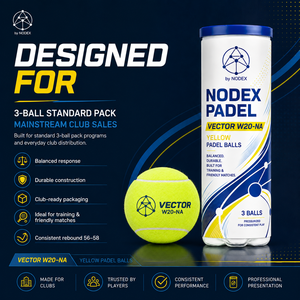 Comienza tu negocio con la pelota de pádel NODEX SPORT 20% lana <span class=keywords><strong>PRO</strong></span>: rentable y de alta calidad para jugadores - Product Image 2