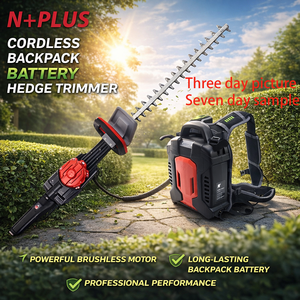 N+PLUS Tondeuse à haies électrique professionnelle de qualité supérieure, type ciseaux doubles, pour l'aménagement paysager, haute efficacité - Product Image 6