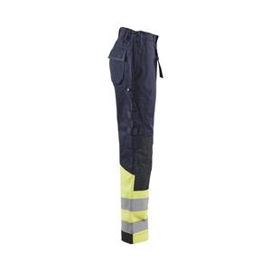 BLAKLADER - 718115148933D24 Pantalón multinorm mujer Azul marino/Amarillo-EAN 7330509843185 ROPA DE TRABAJO RESISTENTE A LLAMAS - Product Image 4