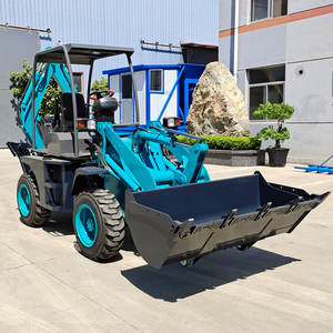 Minicargadora retroexcavadora con 1 año de garantía de fábrica de China con capacidad de cubo de 1cbm Tipo de cargador de ruedas Componentes del núcleo de la caja de cambios del motor - Product Image 1