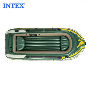 Original <span class=keywords><strong>Intex</strong></span> kayak 68380 SEAHAWK 3 ensemble de bateaux canoë en caoutchouc bateau à rames de pêche gonflable à vendre - Product Image 3